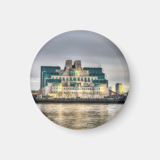 SISシークレットサービス建物ロンドン マグネット (正面)