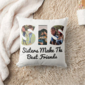 SIS姉妹の写真パーソナライズされた クッション (ブランケット)