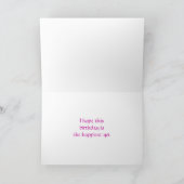 Sis誕生日カード カード (内部)