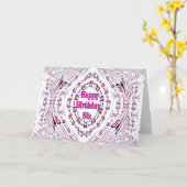 Sis誕生日カード カード (黄色い花)