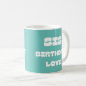 SIs Birthday Love Mug  コーヒーマグカップ (正面右)