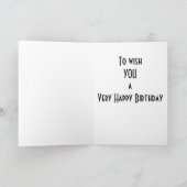 *SIS* JUMPING THRUバスケWISH Uハッピーバースデー カード (内部)