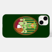 Sis & PとMustached Dogs of Mystery Case-Mate iPhoneケース (裏面 (横))