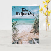 **SIS** SUNSHINE / BLUE SKY誕生日 カード (黄色い花)