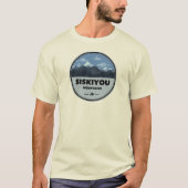 Siskiyou Mountains California Camping Tシャツ (正面)