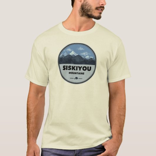 Siskiyou Mountains California Camping Tシャツ (正面)