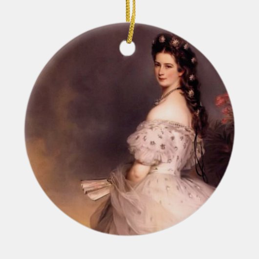 Sissiの陶磁器のオーナメント セラミックオーナメント (正面)