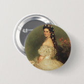 Sissi 缶バッジ (正面&裏面)