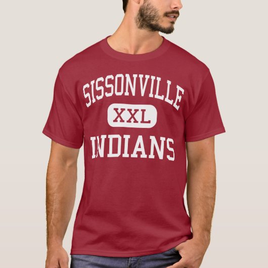 Sissonville -インディアン-高Sissonville Tシャツ (正面)
