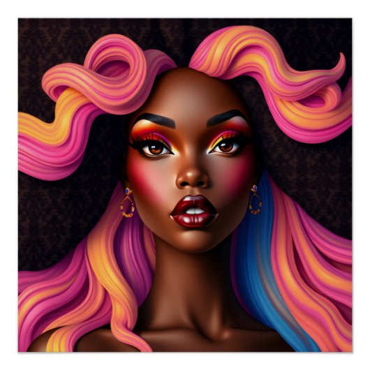 Sista friends sisters sistas black girl magic sis  ポスター (正面)