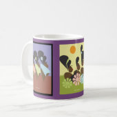 Sistah Gal - 3つの季節のマグ コーヒーマグカップ (正面左)