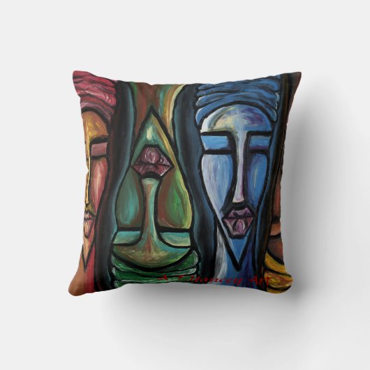 Sistasの統一されたな枕 クッション (裏面)