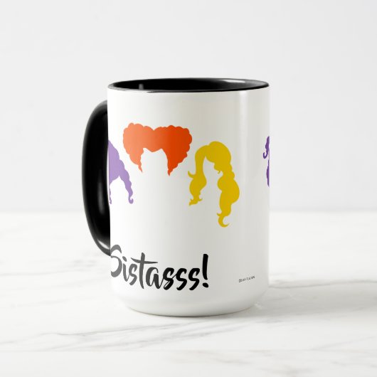 Sistasss! Hocus Pocus Themed Fall Coffee Mug マグカップ (正面左)