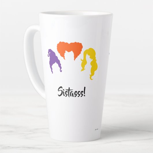 Sistasss! Hocus Pocus Themed Fall Latte Mug カフェラテマグ (左アングル)