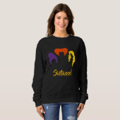 Sistasss! Hocus Pocus Themed Fall Sweatshirt スウェットシャツ (正面フル)