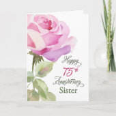 Sister 75th Anniversary Catholic Nun Jubilee Rose カード (正面)