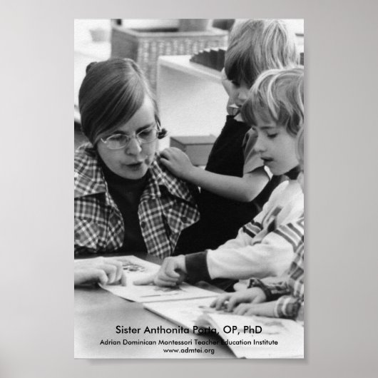 Sister Anthonita Porta, OP, PhD ポスター (正面)
