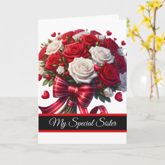 Sister Birthday Card カード (黄色い花)