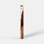 Sister Bond – Beautiful Sisters Illustration Art iPhoneケース (右側面)