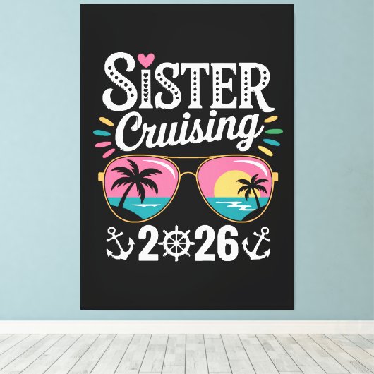 Sister Curising 2026 キャンバスプリント (インサイチュ (ウッドフロア))
