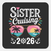 Sister Curising 2026 スクエアシール (正面)