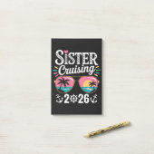 Sister Curising 2026 ポストイット (デスク上)