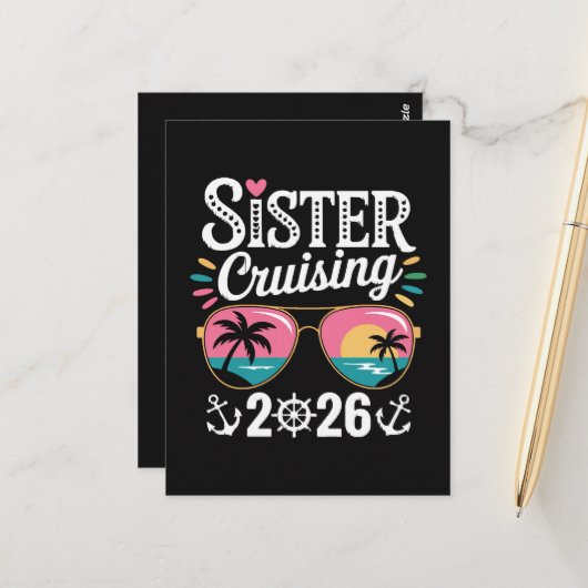 Sister Curising 2026 ポストカード (正面/裏面インサイチュ)