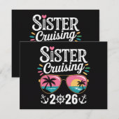 Sister Curising 2026 招待状 (正面/裏面)