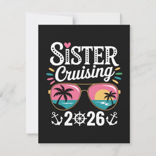 Sister Curising 2026 案内状 (正面)