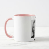 Sister Gift Mug with Photo & Name – Pink Cup Style マグカップ (左)