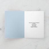 Sister in Law Happy Groundhog Day Birthday  カード (内部)