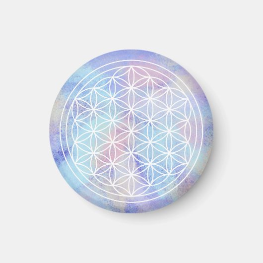 Sister Love – Sacred Geometry Flower of Life マグネット (正面)