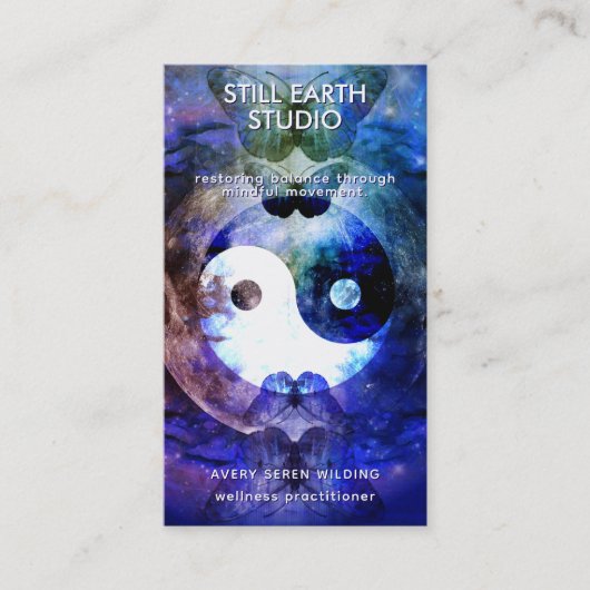 Sister Moon | Yin Yang Design 名刺 (正面)