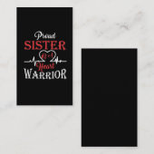 Sister of aハートWarrior Postハート手術 名刺 (正面/裏面)