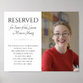 Sister of Groom In Photo Memorial 結婚's ポスター (正面)