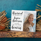 Sister of the Bride予約天国写真 フォトプラーク (側面)