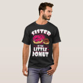 Sister Of The Little Donut Dessert Food Doughnut S Tシャツ (正面フル)