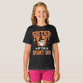 Sister of the Spooky One, 1St Birthday Halloween  Tシャツ (正面フル)