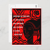 Sister Rosaのインスピレーション ポストカード (正面/裏面)