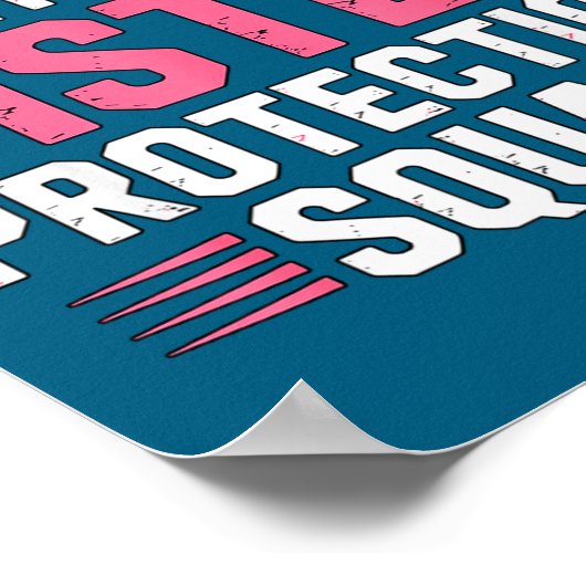 Sister Security Little Protection Squad Joke ポスター (角)