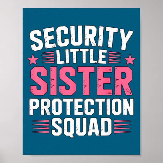 Sister Security Little Protection Squad Joke ポスター (正面)