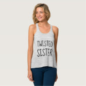SISTER+TWISTEDの面白いTシャツ タンクトップ (正面フル)