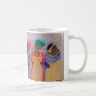 "Sisterfriends"のマグ コーヒーマグカップ