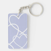 SisterhoodスクリプトBFFsハート3 Photo Grid Collage キーホルダー (裏面)