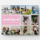 Sisterhood | モダンスクエア10枚フォトコラージュ フォトプラーク (正面)
