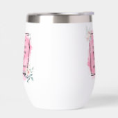 Sisterhood Tumbler with Floral Grace (左面)