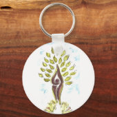 SISTERHOOD-Woman as tree of life-KEYCHAIN キーホルダー (正面)
