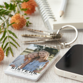 SISTERS引用文&2フォトギフト キーホルダー