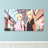 Sisters キャンバスプリント (インサイチュ (ウッドフロア))