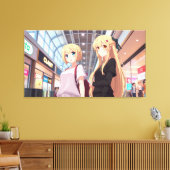 Sisters キャンバスプリント (インサイチュ (リビング))
